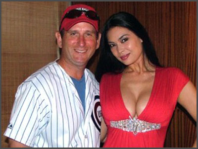 Jimmy with former model Tera Patrick