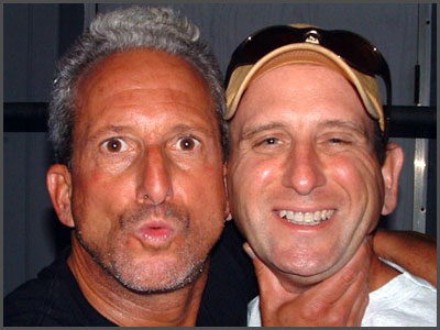 With Bobby Slayton at Harleyfest