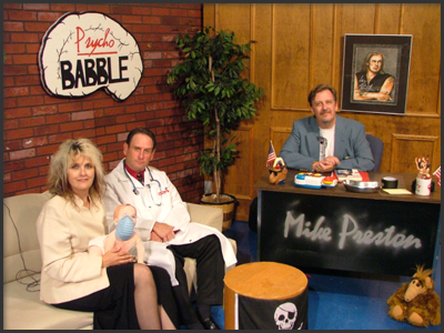 Jimmy as Dr. Birnbaum on Psycho Babble TV